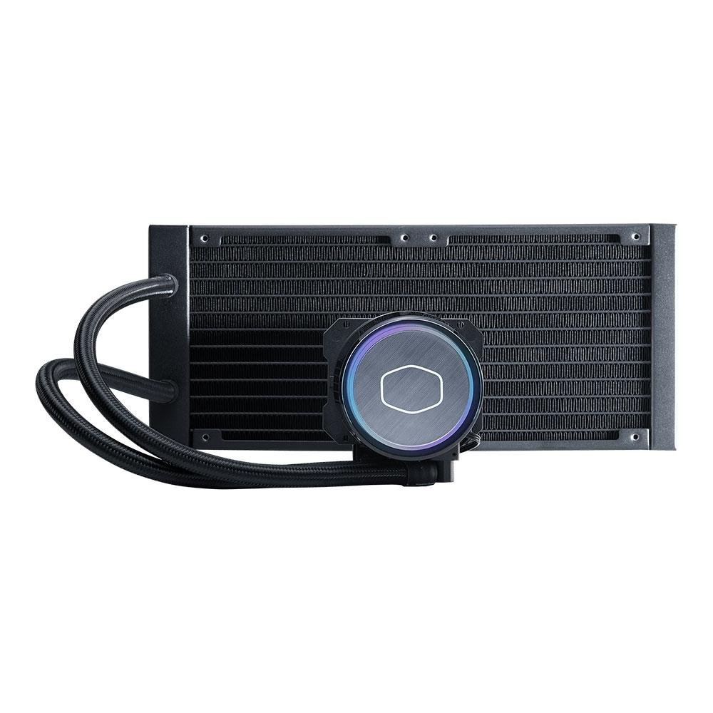 Water Cooler Cooler Master MasterLiquid ML240 Illussion, ARGB, 240mm, AMD/Intel, Preto - MLX-D24M-A18P2-R1 Water Cooler Cooler Master MasterLiquid ML240 Illussion, ARGB, 240mm, AMD/Intel, Preto - MLX-D24M-A18P2-R1