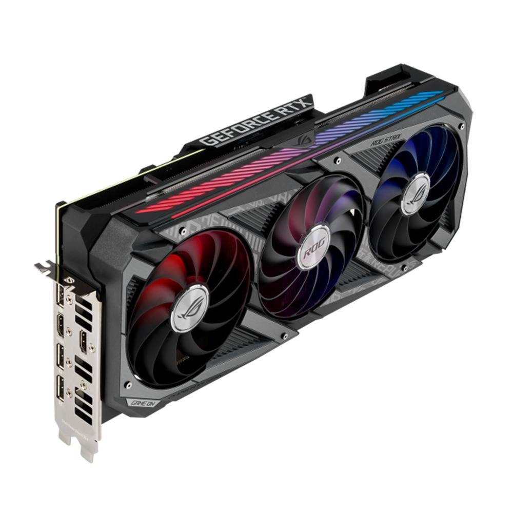 グラフィックボード・グラボ・ビデオカード ASUS ROG STRIX RTX 3060ti 8GB placa-de-video-asus-nvidia-