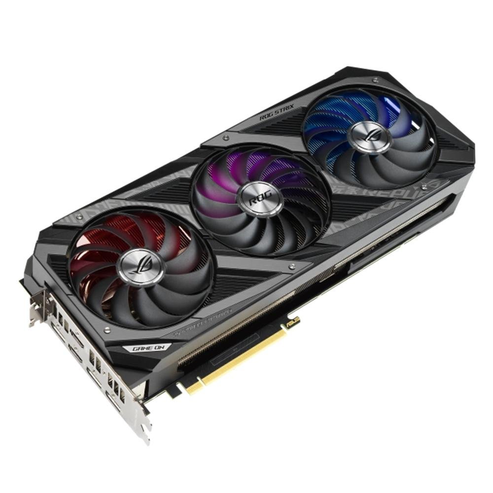 Placa de Vídeo RTX 3070 O8G V2 Gaming Asus NVIDIA GeForce ROG Placa de Vídeo RTX 3070 O8G V2 Gaming Asus NVIDIA GeForce ROG