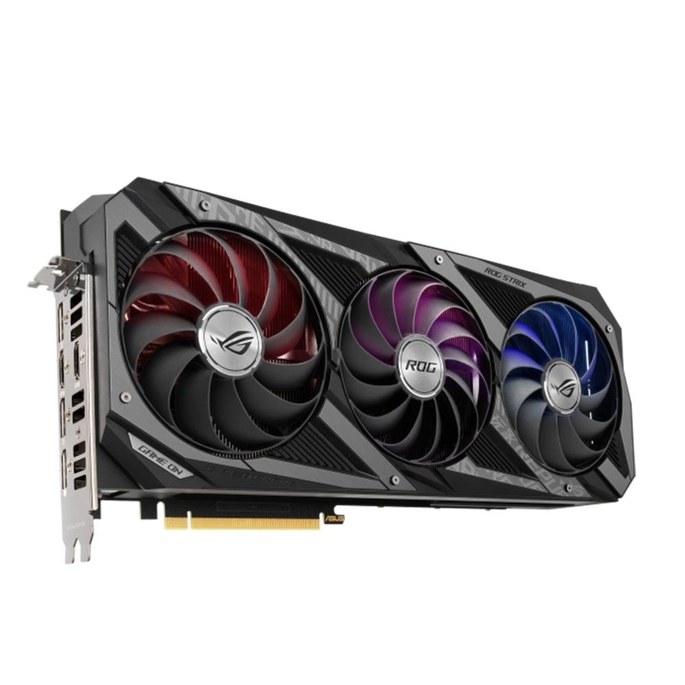 Placa de Vídeo RTX 3070 O8G V2 Gaming Asus NVIDIA GeForce ROG