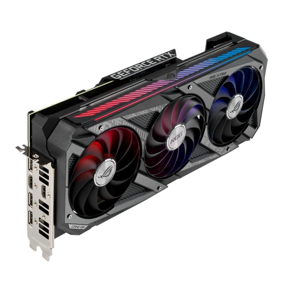 Placa de Vídeo RTX 3070 O8G V2 Gaming Asus NVIDIA GeForce ROG