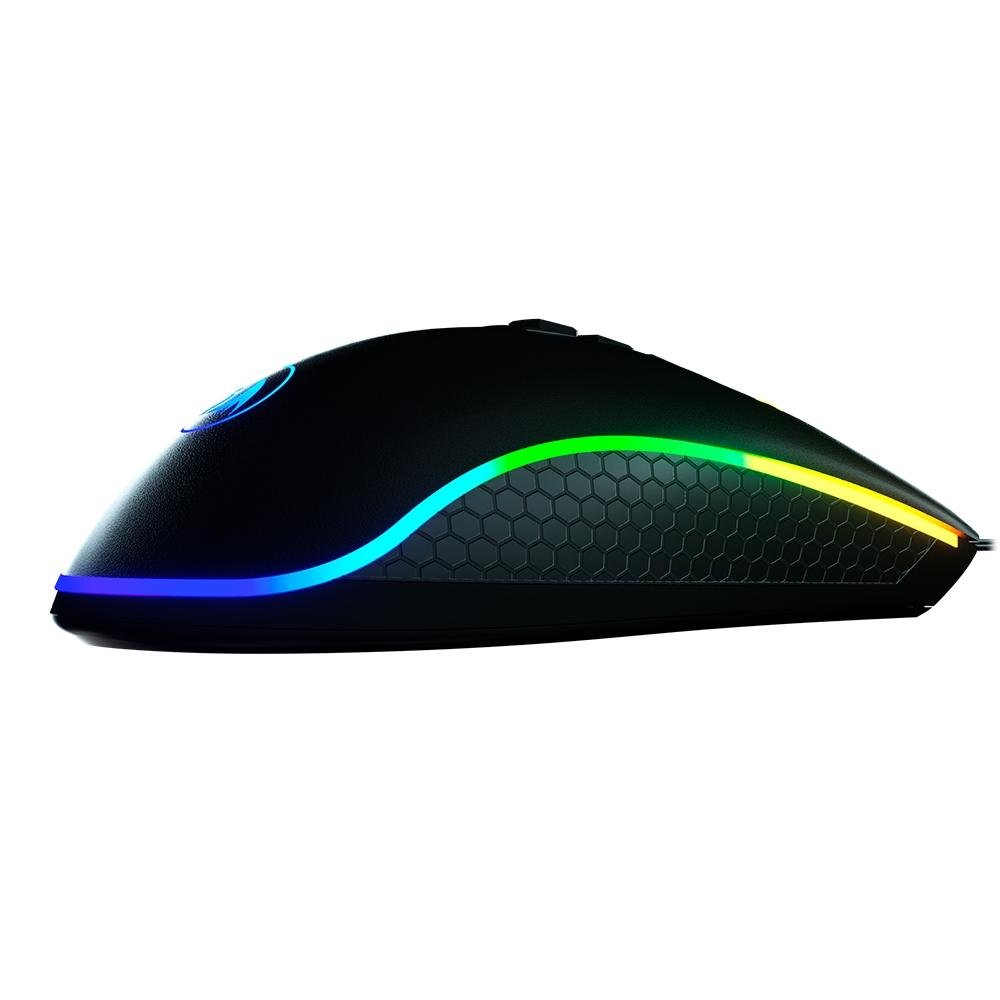 Mouse Gamer Redragon King Cobra 2, RGB Chroma, 24000DPI, Sensor Óptico, USB, Preto - M711-FPS-1 - view 5