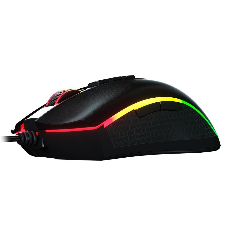 Mouse Gamer Redragon King Cobra 2, RGB Chroma, 24000DPI, Sensor Óptico, USB, Preto - M711-FPS-1 - view 4