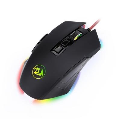 Mouse Gamer Redragon Dagger 2 O mouse gamer Redragon Dagger 2 conta com um sensor óptico PMW3325 de alta precisão dando o melhor desempenho naqueles m