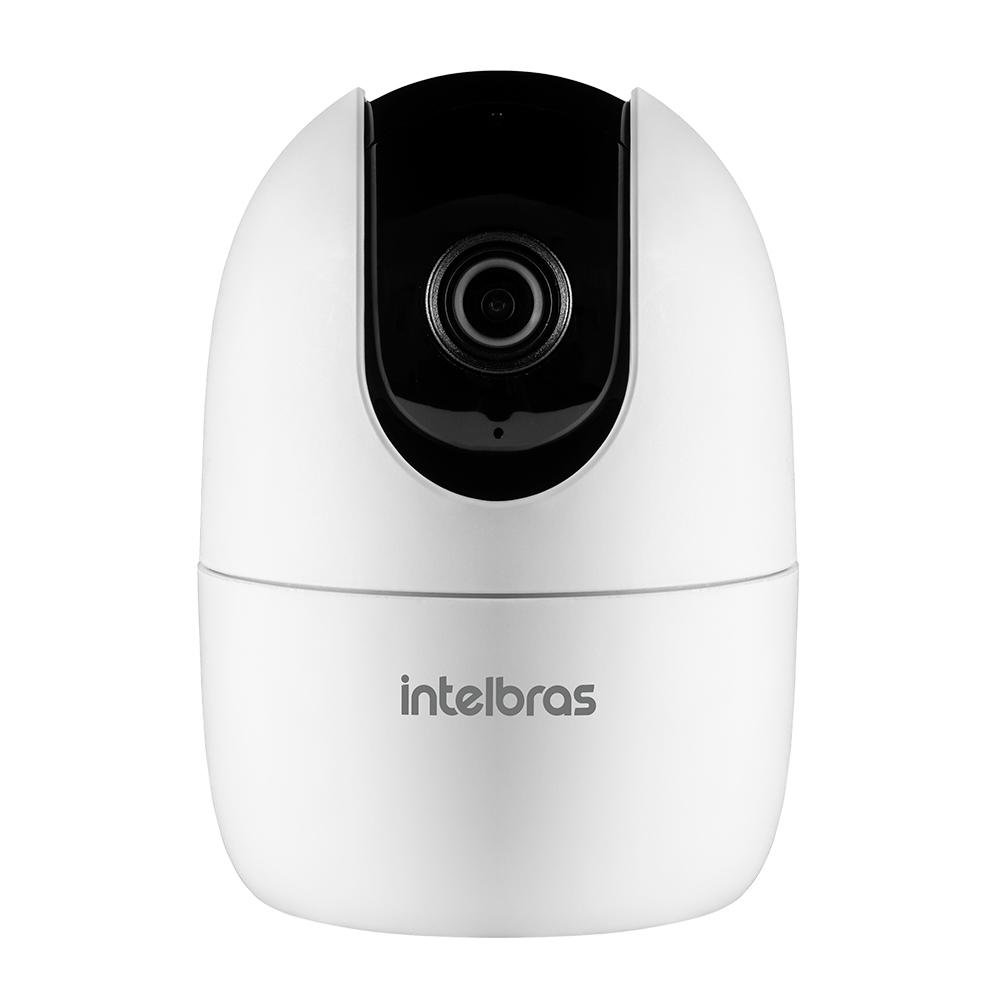 Câmera Smart Intelbras Interna iM4, Wi-Fi, Full HD, Visão Noturna, Comando de Voz, Branco - 4565501