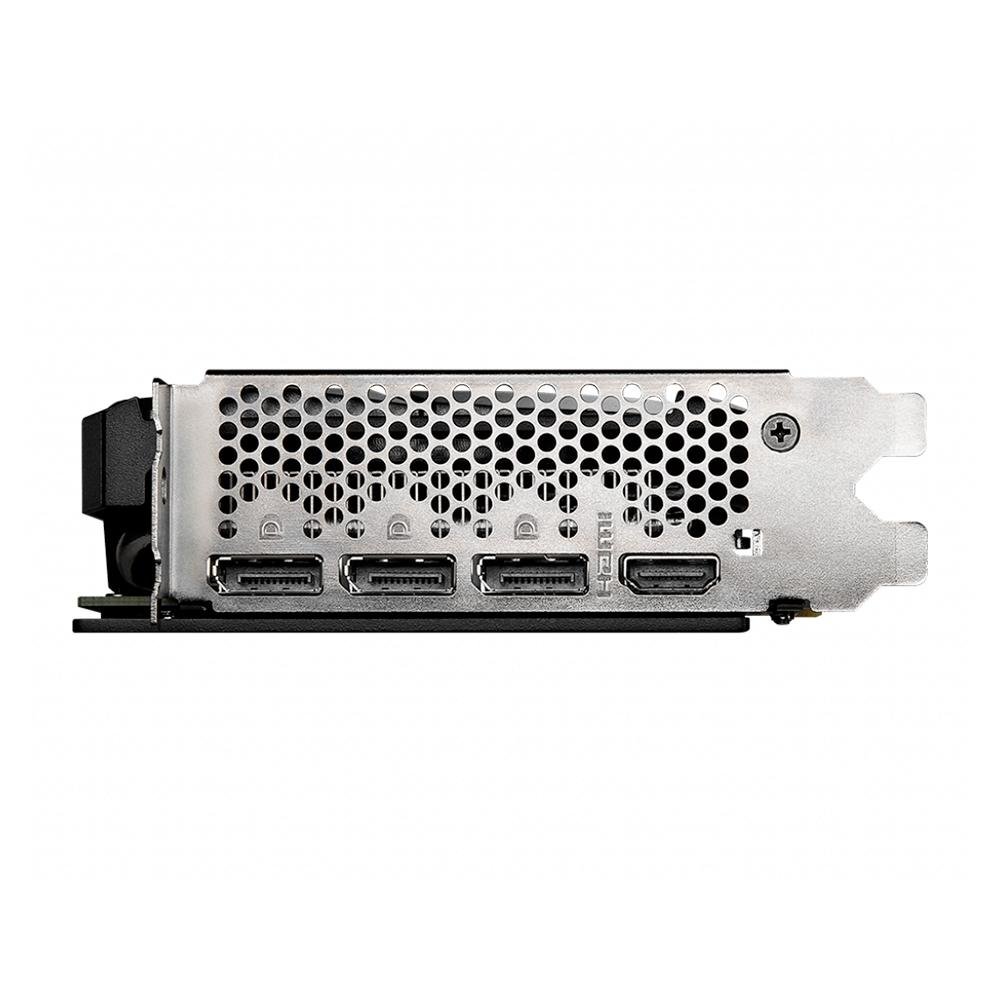 Imagem 4 de 5 do produto Placa de Vídeo RTX 3060 Ti Ventus 2X 8 MSI NVIDIA GeForceG, 14Gbps, GDDR6, OCV1, LHR, DLSS, Ray Tracing