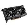 Placa de Vídeo RTX 3060 Ti XC Gaming, EVGA NVIDIA GeForce 8GB GDDR6, DLSS, Ray Tracing, Metal Backplate, LHR - 08G-P5-3663-KL
