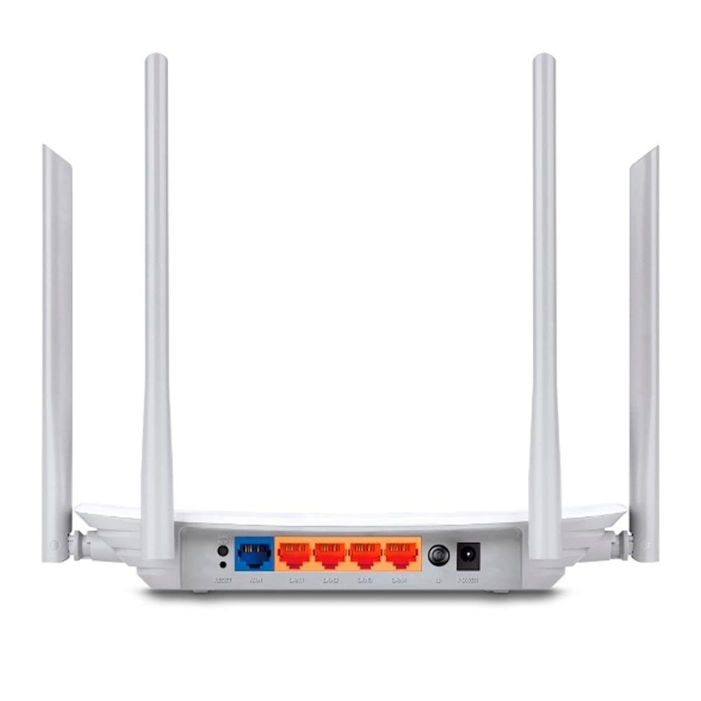 Roteador TP-Link Archer C50W V6, AC1200, MU-MIMO, Wireless Dual Band, 4 Antenas, Branco - Archer C50W Roteador TP-Link Archer C50W V6, AC1200, MU-MIMO, Wireless Dual Band, 4 Antenas, Branco - Archer C50W