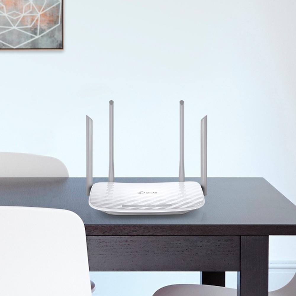 Roteador TP-Link Archer C50W V6, AC1200, MU-MIMO, Wireless Dual Band, 4 Antenas, Branco - Archer C50W Roteador TP-Link Archer C50W V6, AC1200, MU-MIMO, Wireless Dual Band, 4 Antenas, Branco - Archer C50W