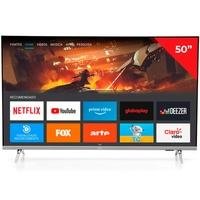 Smart TV AOC 50 4K UHD - 50U6305/78G A sua Smart TV sem bordas. Porque você merece ver mais. Maravilhe-se com as tecnologias que a nova Smart TV AOC 4