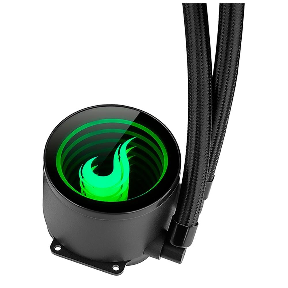 Imagem 6 de 9 do produto Water Cooler Rise Mode RGB, 120mm, AMD/Intel, Preto - RM-WCB-01-RGB