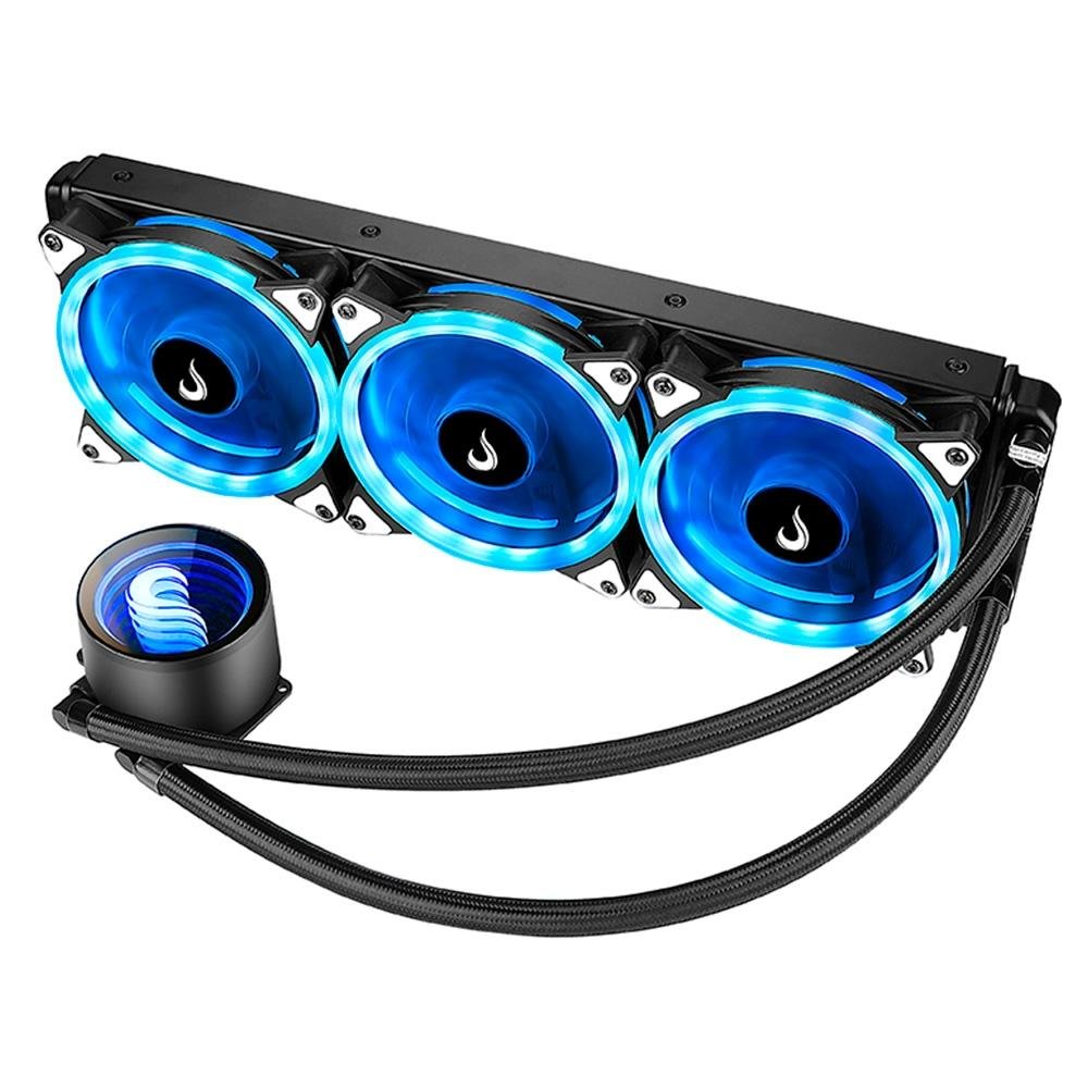 Imagem 3 de 9 do produto Water Cooler Rise Mode, RGB, 360mm, AMD/Intel, Preto - RM-WCB-03-RGB