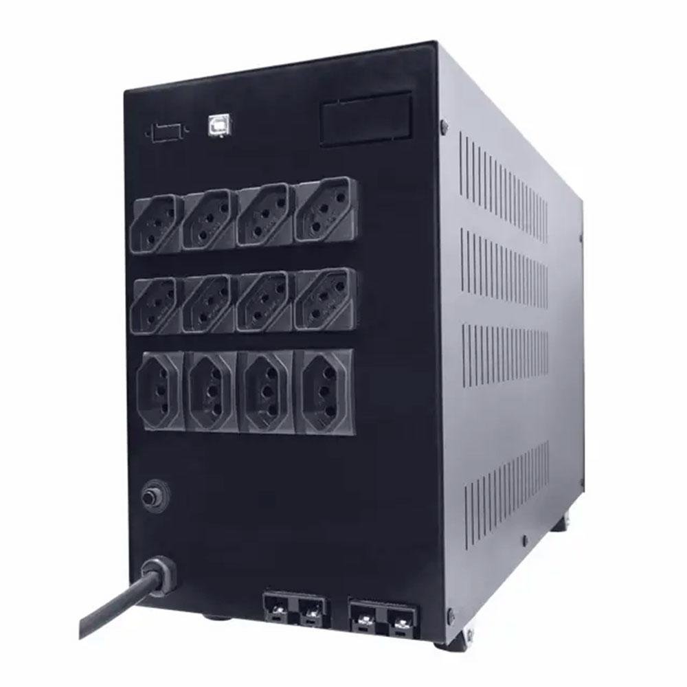 Imagem 2 de 6 do produto Nobreak TS Shara UPS Senoidal Universal, 3200VA, 2 Baterias Internas, Entrada Bivolt Automática, Senoidal, Indicador LED, USB - 4450