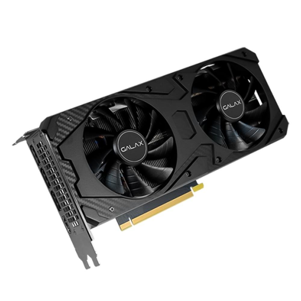 Imagem 2 de 12 do produto Placa de Vídeo RTX 3060 Ti 1-Click OC Galax NVIDIA GeForce, 8GB, GDDR6, LHR, DLSS, Ray Tracing, Preto - 36ISL6MD1VQW