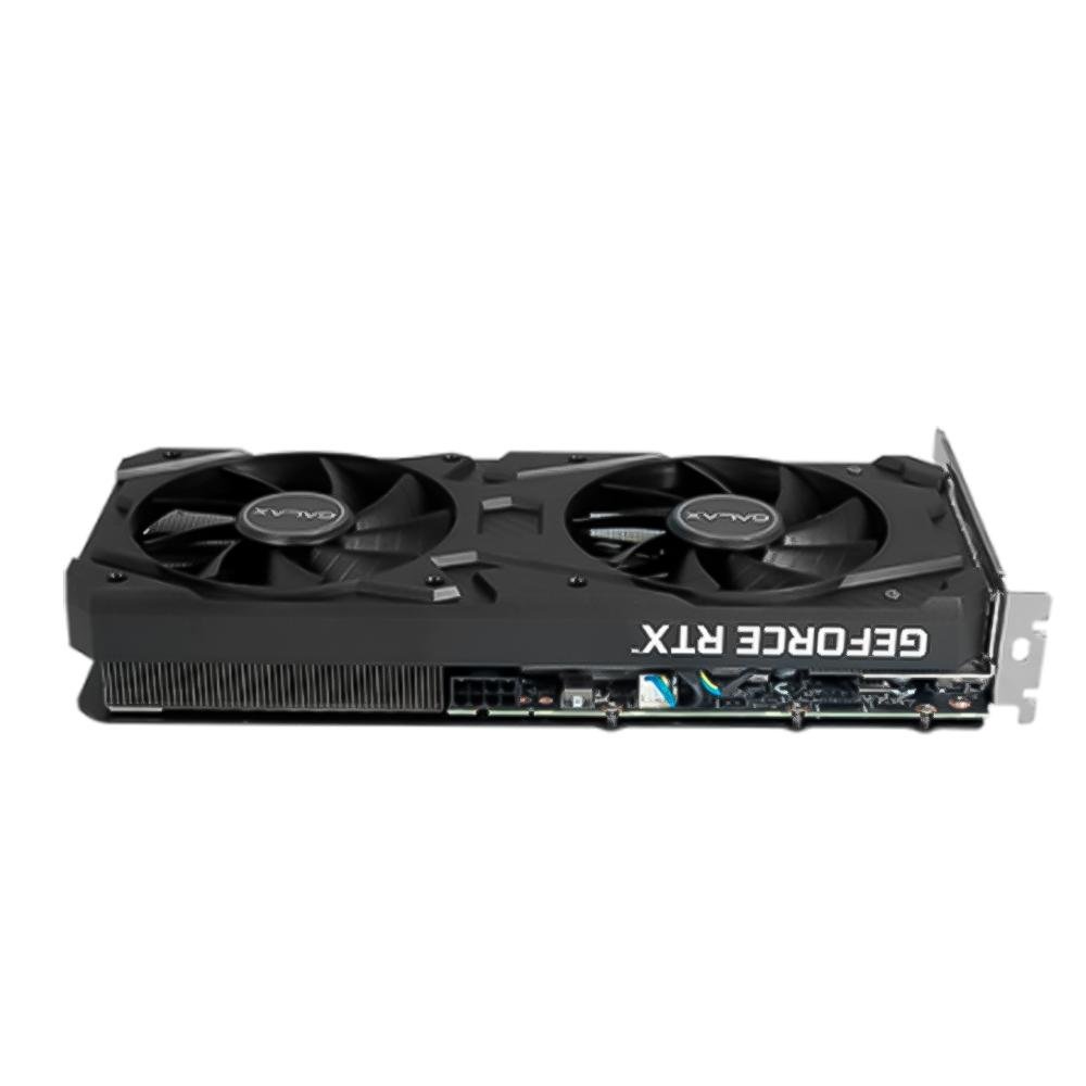 Imagem 4 de 12 do produto Placa de Vídeo RTX 3060 Ti 1-Click OC Galax NVIDIA GeForce, 8GB, GDDR6, LHR, DLSS, Ray Tracing, Preto - 36ISL6MD1VQW