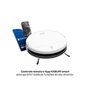 Robô Aspirador e Passa Pano KABUM! smart 100 - 5 Modos de Limpeza, Sensor Anti-Queda, Carregamento Automático, Aplicativo, Bivolt, Branco - KBSF005