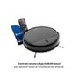 Robô Aspirador e Passa Pano KABUM! smart 100 - 5 Modos de Limpeza, Sensor Anti-Queda, Carregamento Automático, Aplicativo, Bivolt, Preto - KBSF007