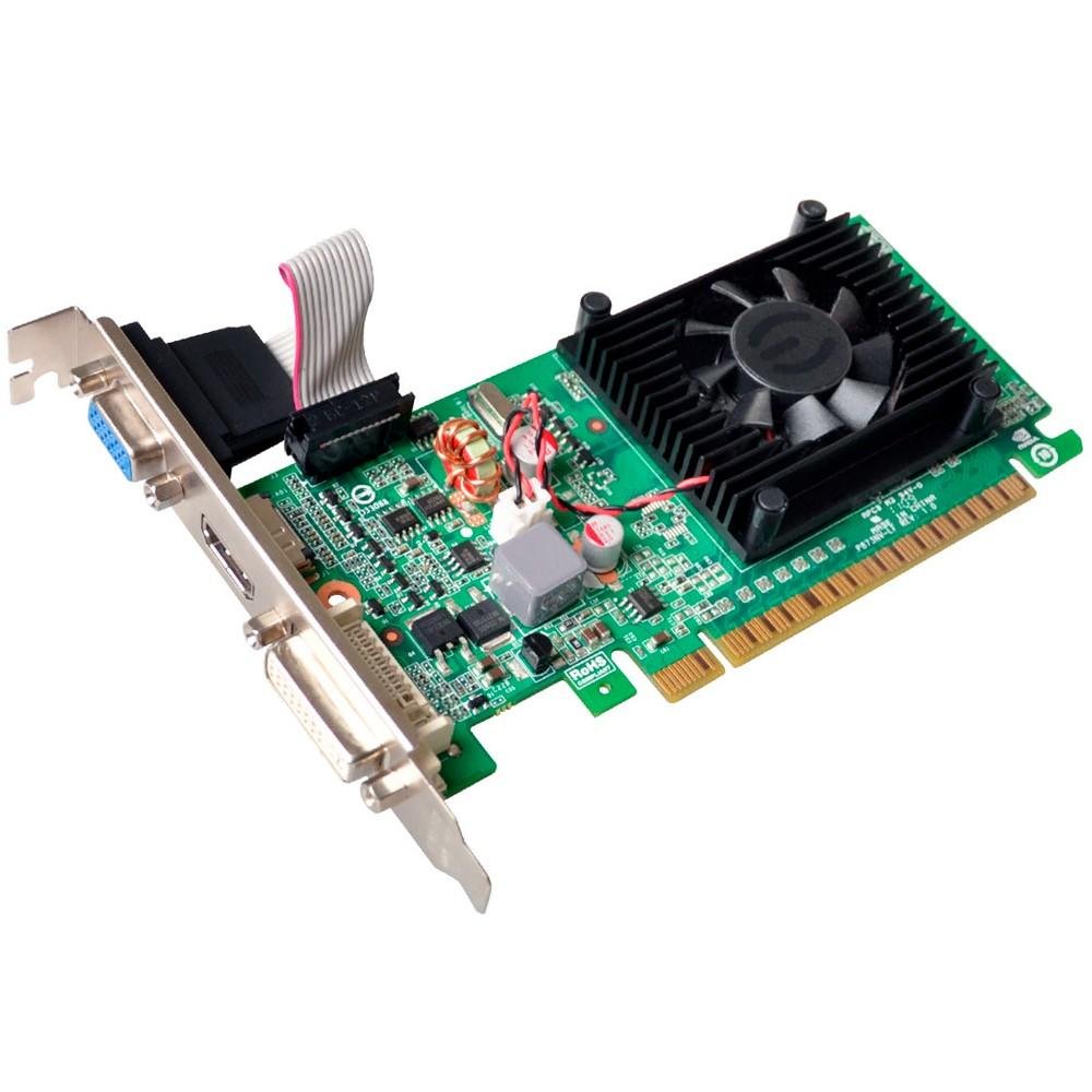 Placa de Vídeo EVGA NVIDIA GeForce GT 210 1GB, DDR3 - 01G-P3-1312-LR Placa de Vídeo EVGA NVIDIA GeForce GT 210 1GB, DDR3 - 01G-P3-1312-LR