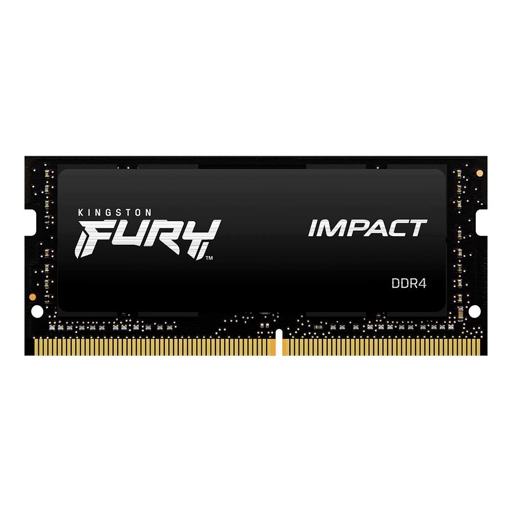 Memória Kingston Fury Impact, 32GB, 3200MHz, DDR4, CL20, Para