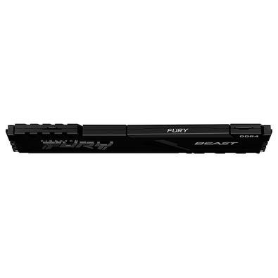 Memória DDR4 Kingston Fury Beast, RGB, 32GB, 3600Mhz, Black