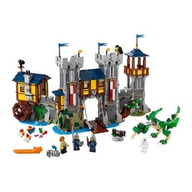 LEGO Creator - Castelo Medieval As crianças vão adorar fazer uma viagem de volta no tempo com este brilhantemente detalhado LEGO® Creator 3em1 Castelo