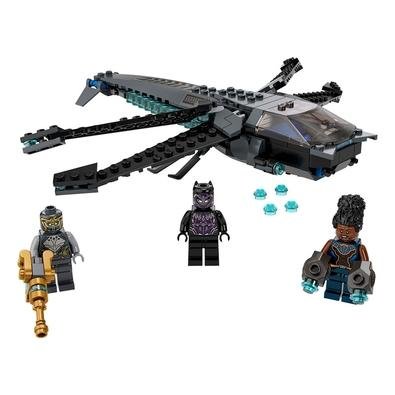 LEGO Super Heroes - Avião Dragão de Black Panther Os jovens super-heróis podem recriar ação de combate de alto voo de Vingadores: Endgame, da Marvel S