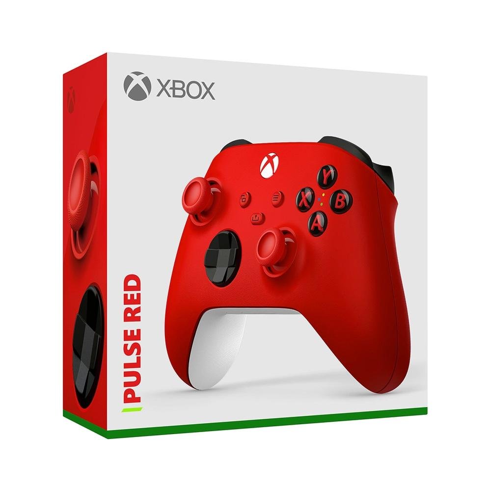 Imagem 5 de 15 do produto Controle Sem Fio Xbox Pulse Red - QAU-00066