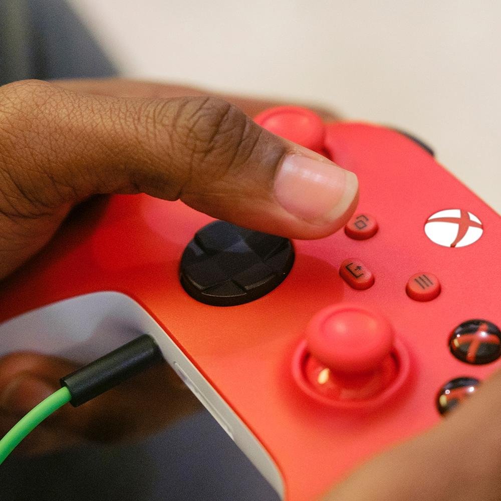 Imagem 15 de 15 do produto Controle Sem Fio Xbox Pulse Red - QAU-00066