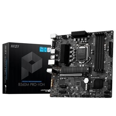 Placa Mãe MSI B560M PRO-VDH, Intel LGA 1200, MATX, DDR4 | KaBuM!