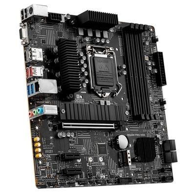 MSI B560M PRO-VDH Wi-Fi デスクトップPC Placa Mãe MSI B560M PRO-VDH, Intel LGA 1200, MATX, DDR4 | KaBuM!