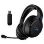 Headset Gamer Sem Fio HyperX Cloud Flight, Drivers 50mm, LED, Compatível com PS5 e PS4 - 4P5H6AA