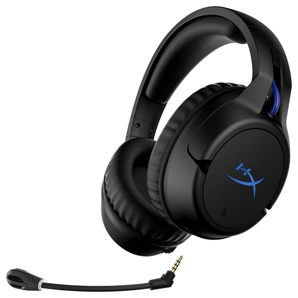 Headset Gamer Sem Fio HyperX Cloud Flight, Drivers 50mm, LED, Compatível com PS5 e PS4 - 4P5H6AA
