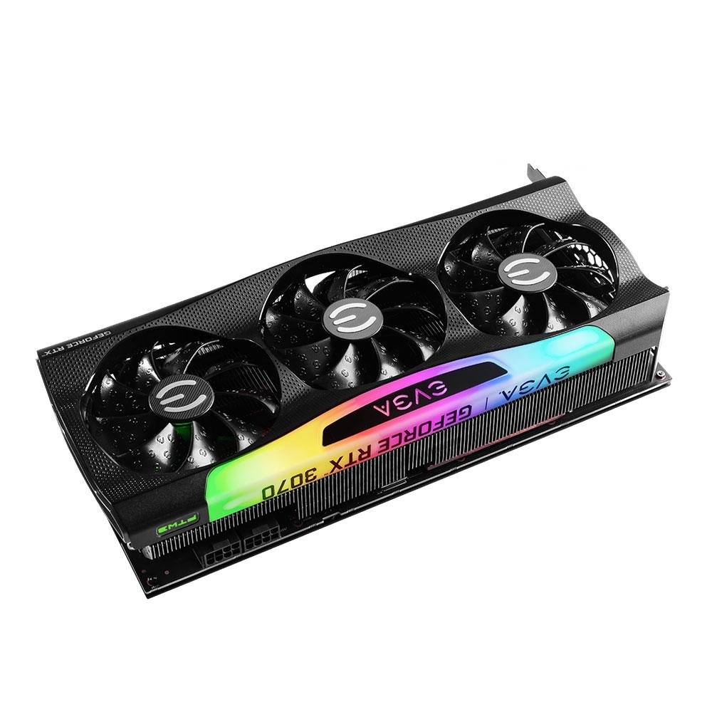 グラフィックボード・グラボ・ビデオカード EVGA GeForce RTX 3070 FTW3 ULTRA GAMING Placa de Vídeo RTX 3070 FTW3 Ultra Gaming EVGA NVIDIA GeForce, 8GB