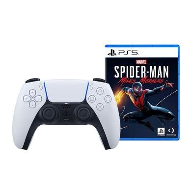 Controle Sem fio PS5 DualSense Sinta o feedback fisicamente responsivo às suas ações no jogo com atuadores duplos que substituem os motores tradicio