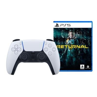 Controle Sem fio PS5 DualSense Sinta o feedback fisicamente responsivo às suas ações no jogo com atuadores duplos que substituem os motores tradicio