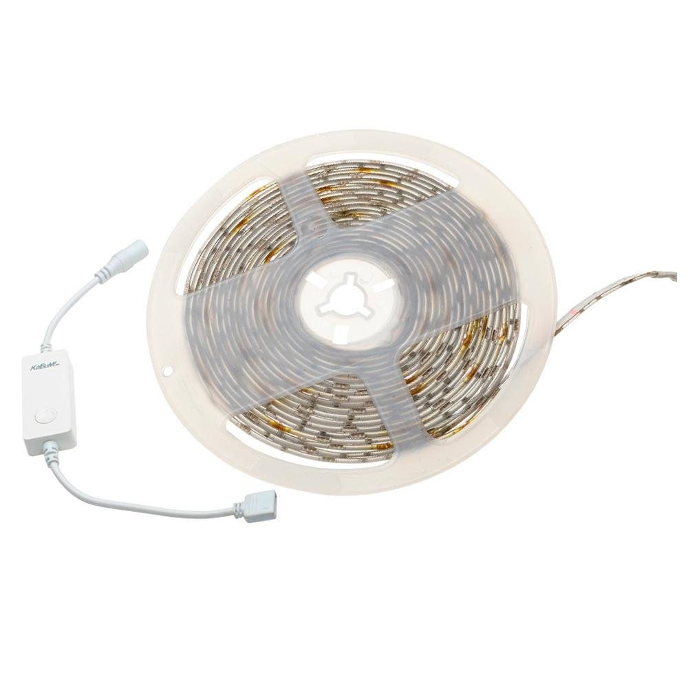 Fita LED RGB KaBuM! Smart, Wi-Fi, RGB + CCT, 2 metros, Google Assistant, Alexa - KBSB023 Fita LED RGB KaBuM! Smart, Wi-Fi, RGB + CCT, 2 metros, Google Assistant, Alexa - KBSB023