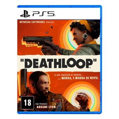 Jogo Deathloop PS5 DEATHLOOP é um jogo de tiro em primeira pessoa da nova geração da Arkane Lyon, a desenvolvedora premiada por trás da série Dishon