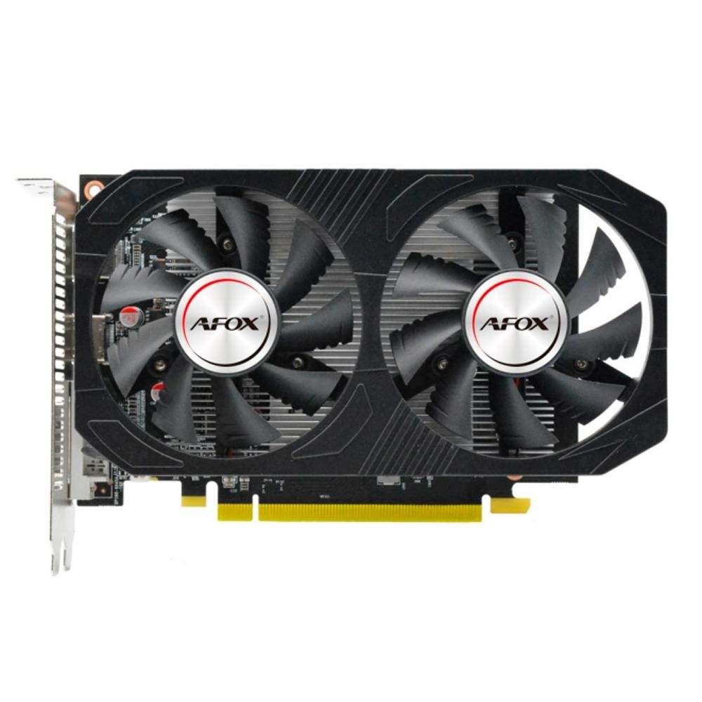 Imagem 3 de 4 do produto Placa de Vídeo RX 560 Afox Radeon, 4GB, DDR5, 128Bit, ATX Dual Fan, HDMI/DisplayPort, Preto - AFRX560-4096D5H4-V2