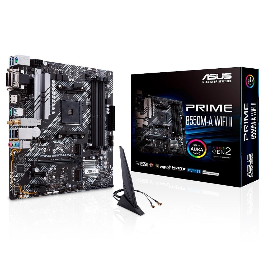 ASUS B550-PLUS ryzen3 3200G メモリー　他 Placa Mãe Asus Prime B550M-A | KaBuM!