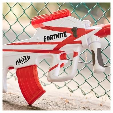 Lança Dardos Nerf Fortnite Réplica Basr-r, Com 3 Alvos E Mira