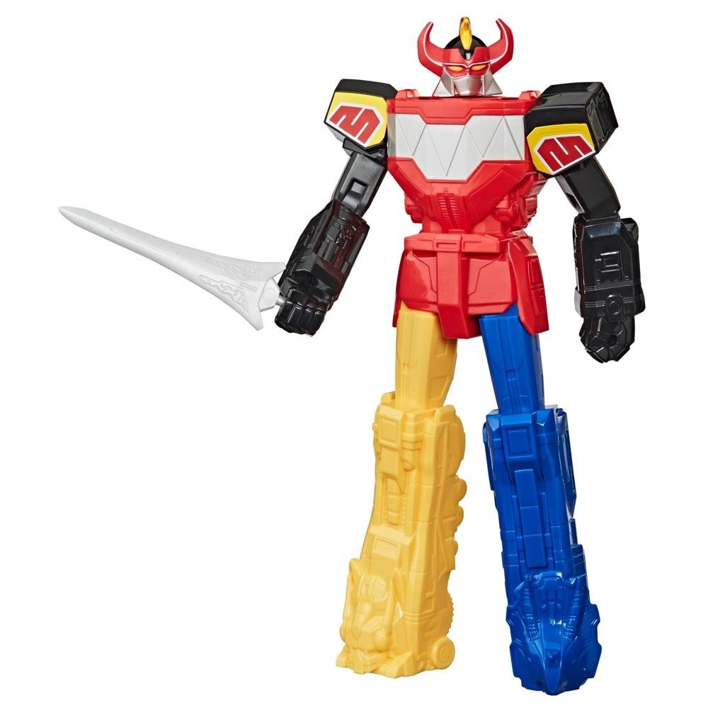 Boneco Power Rangers Hasbro Mighty Morphin Megazord com Espada - E7704 |  KaBuM!