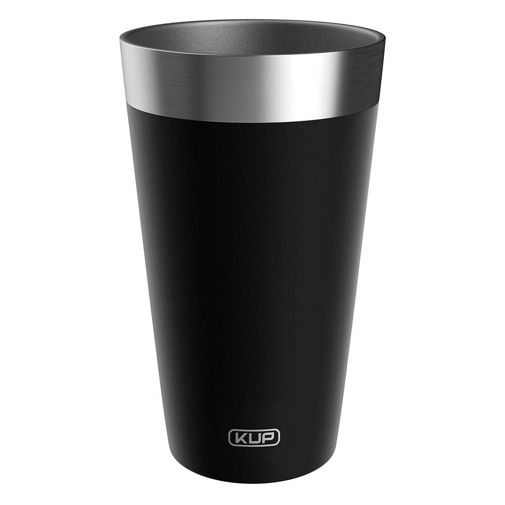 Copo Térmico Kup - Kit 2 copos, Preto e Branco, Sem Tampa, 473ml - HTCAC009 Copo Térmico Kup - Kit 2 copos, Preto e Branco, Sem Tampa, 473ml - HTCAC009