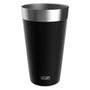 Copo Térmico Kup - Kit 2 copos, Preto e Branco, Sem Tampa, 473ml - HTCAC009