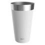 Copo Térmico Kup - Kit 2 copos, Preto e Branco, Sem Tampa, 473ml - HTCAC009
