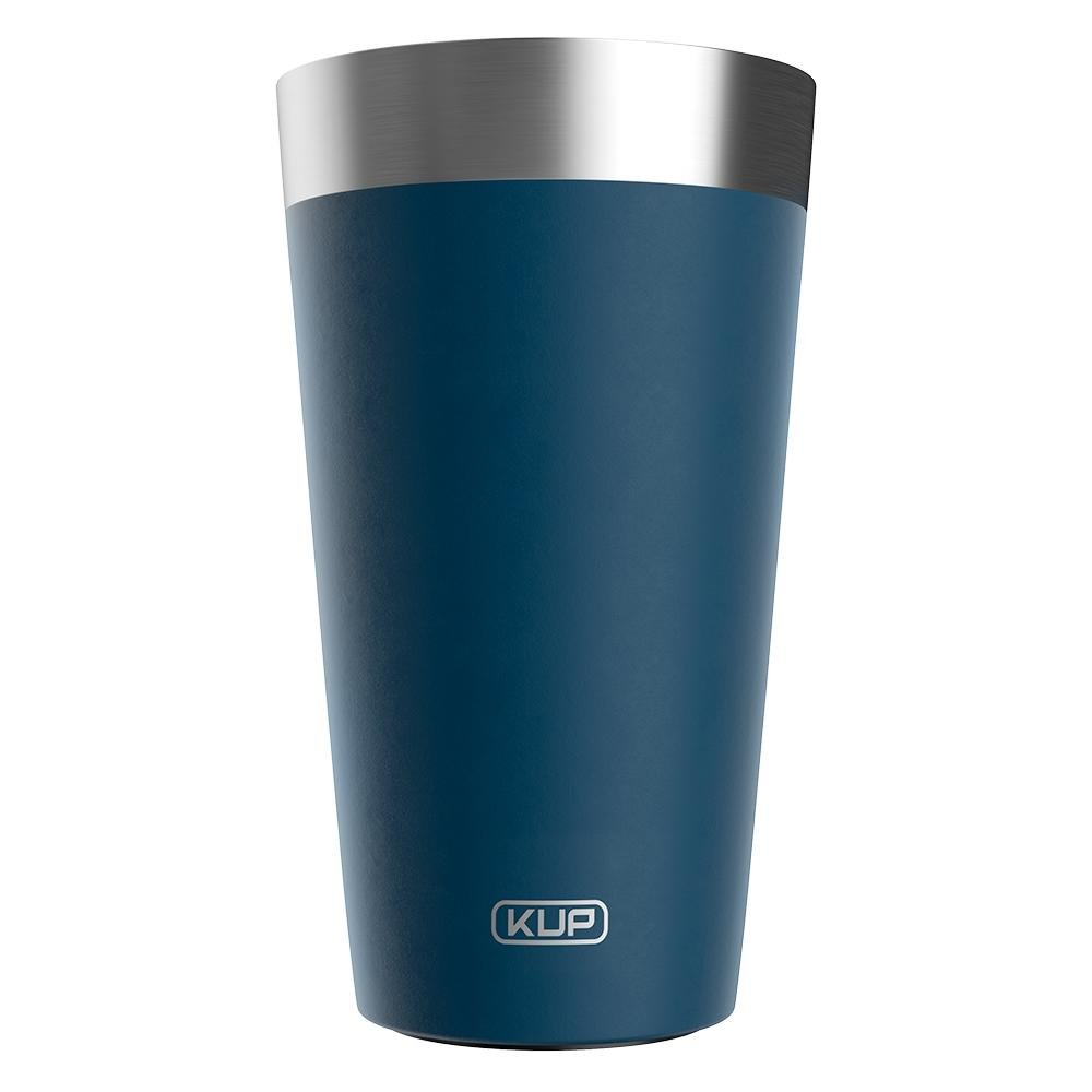 Copo Térmico Kup - Kit 2 copos, Verde e Azul, Sem Tampa, 473ml - HTCAC010