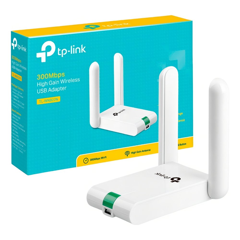 Adaptador TP-Link Wireless, USB, 300Mbps - TL-WN822N Adaptador TP-Link Wireless, USB, 300Mbps - TL-WN822N