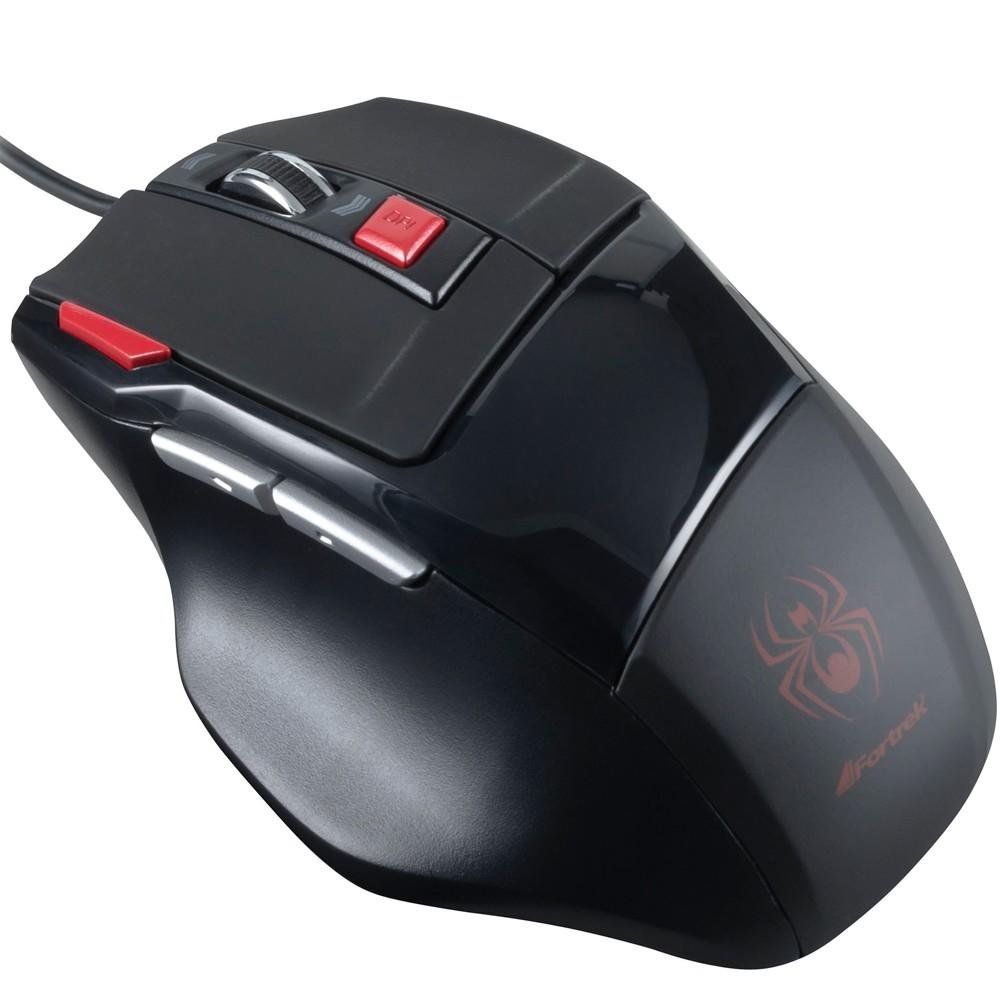 Mouse Gamer Fortrek Óptico USB OM701 Preto 43532