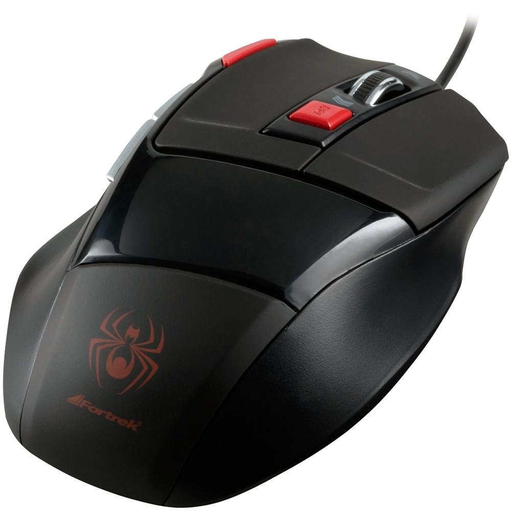 Mouse Gamer Fortrek Óptico USB OM701 Preto 43532