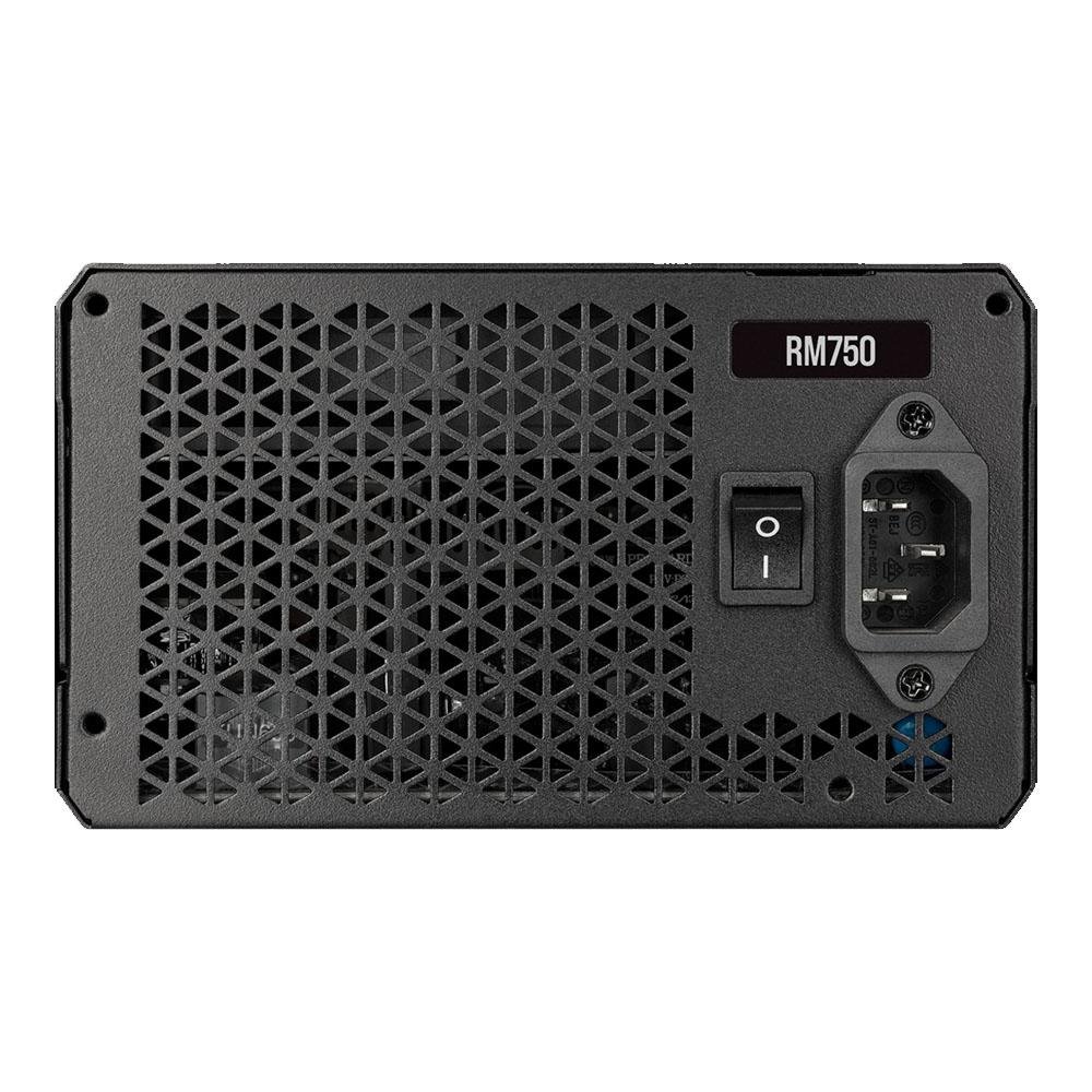 Imagem 4 de 6 do produto Fonte Corsair RM750, 750W, 80 Plus Gold, Modular, Preto - CP-9020234-WW