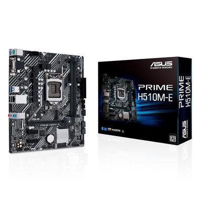 Placa Mãe Asus Prime H510M-E As placas-mãe ASUS Prime foram habilmente projetadas para liberar todo o potencial dos processadores Intel® Core™ de 10a